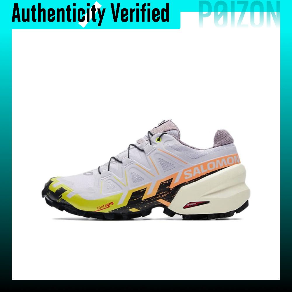 Salomon Shoes Speedcross 6 - SALOMON Speedcross 6 Sepatu Lari Trail