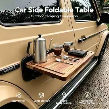 Meja Lipat Kayu yang Mudah Dip - Outdoor Furniture Wood ulasan dan harga