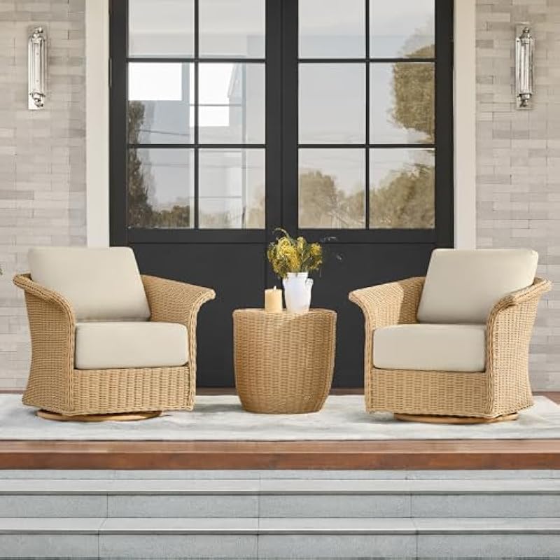 Set Bistro Luar Ruangan 3-Poto - Outdoor Furniture Metal Chairs ulasan dan harga