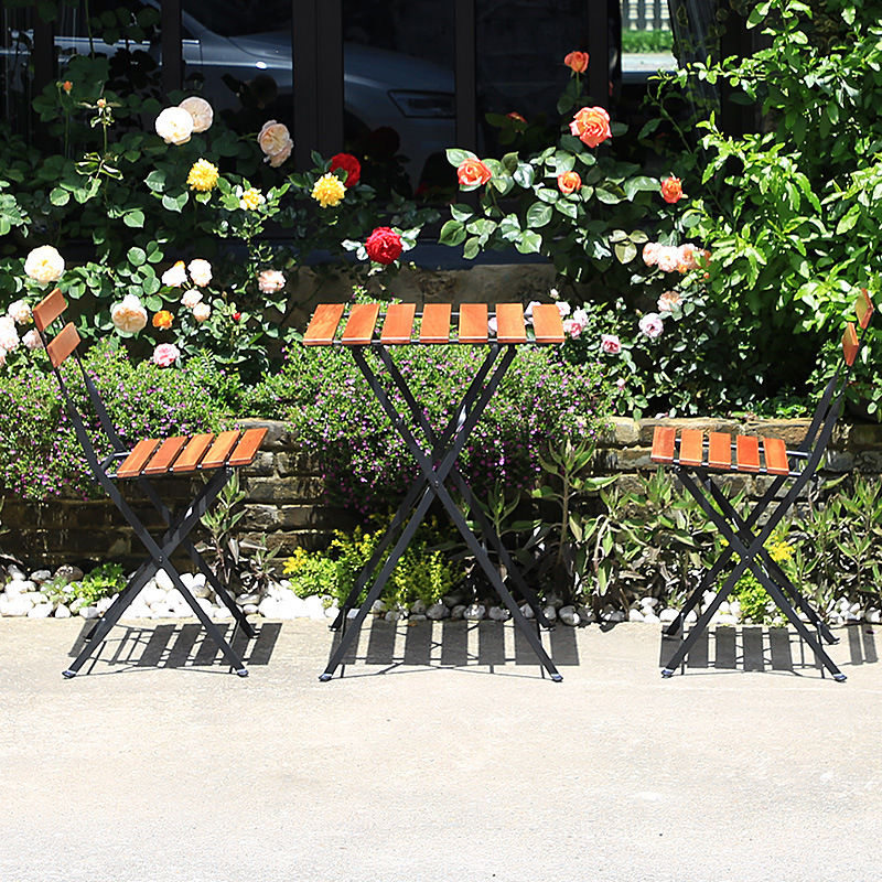 Meja Kopi Kayu Solid Dapat Dil - Outdoor Furniture Metal Chairs ulasan dan harga