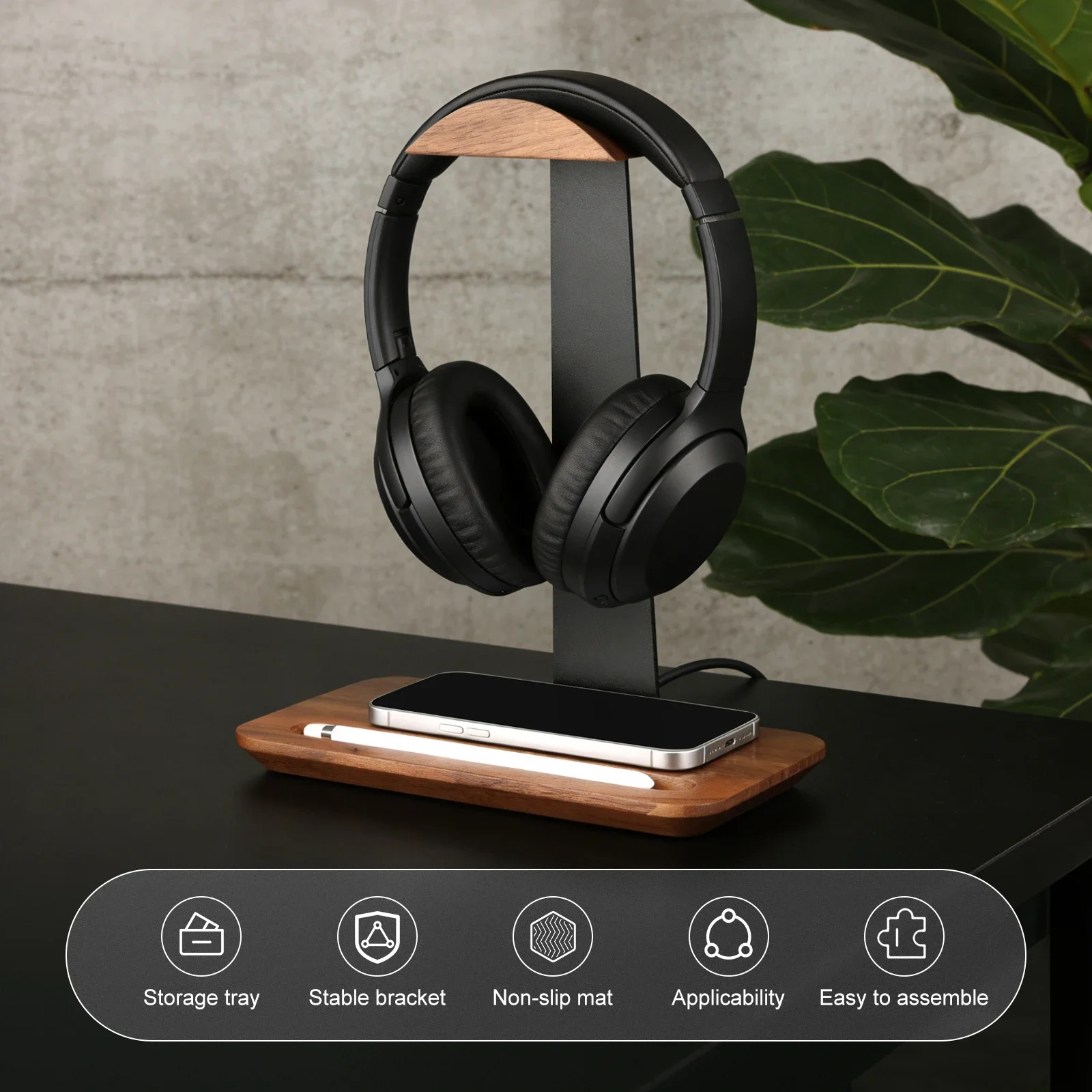 Penyangga Headphone Kayu Unive - Outdoor Furniture Wood ulasan dan harga