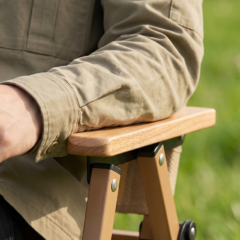 Kursi Lipat Portabel untuk Lua - Outdoor Furniture Wood ulasan dan harga